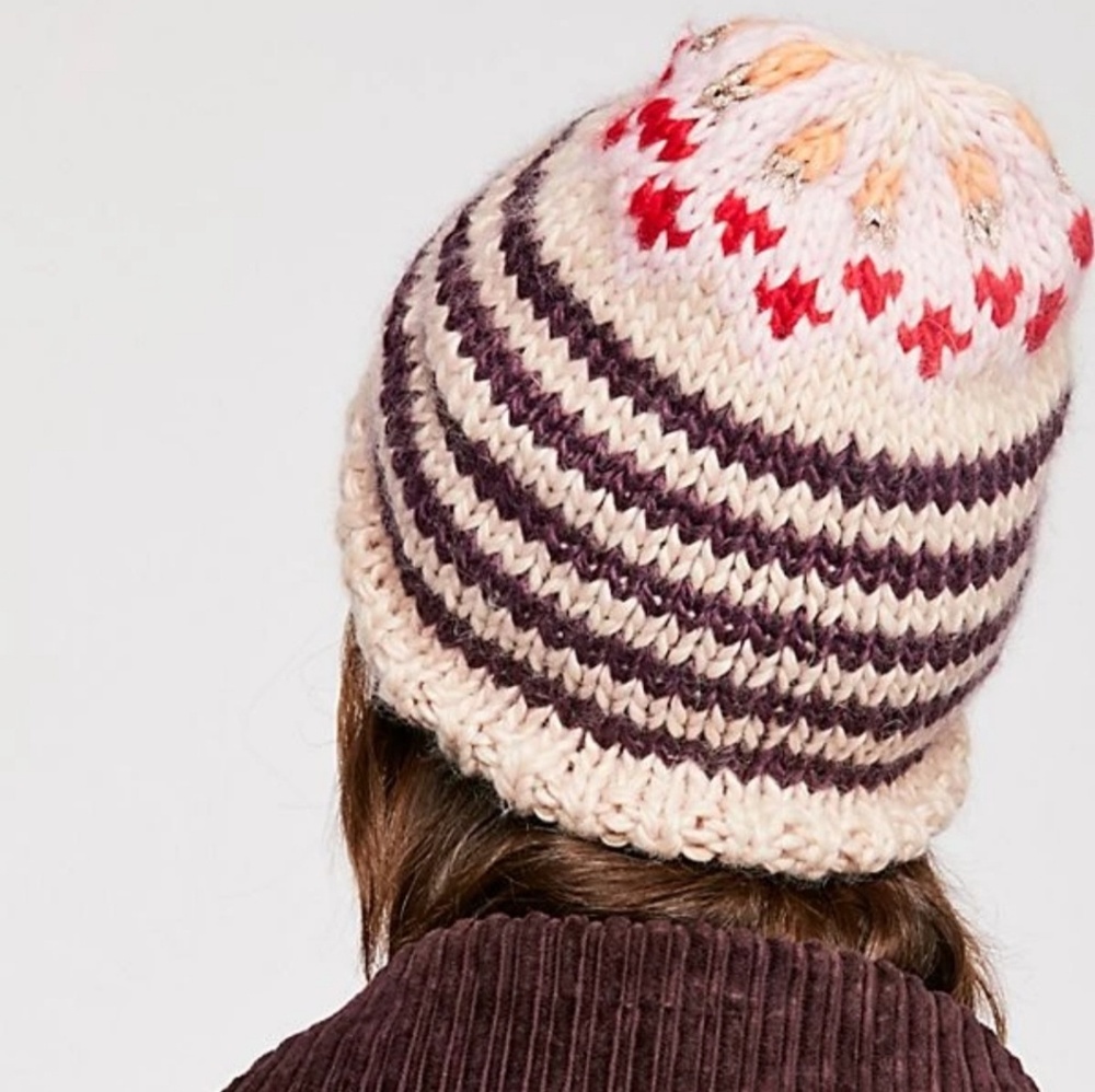 🔥LAST 1🔥HP NWT FREE PEOPLE COZY KNIT BEANIE - Picture 4 of 5